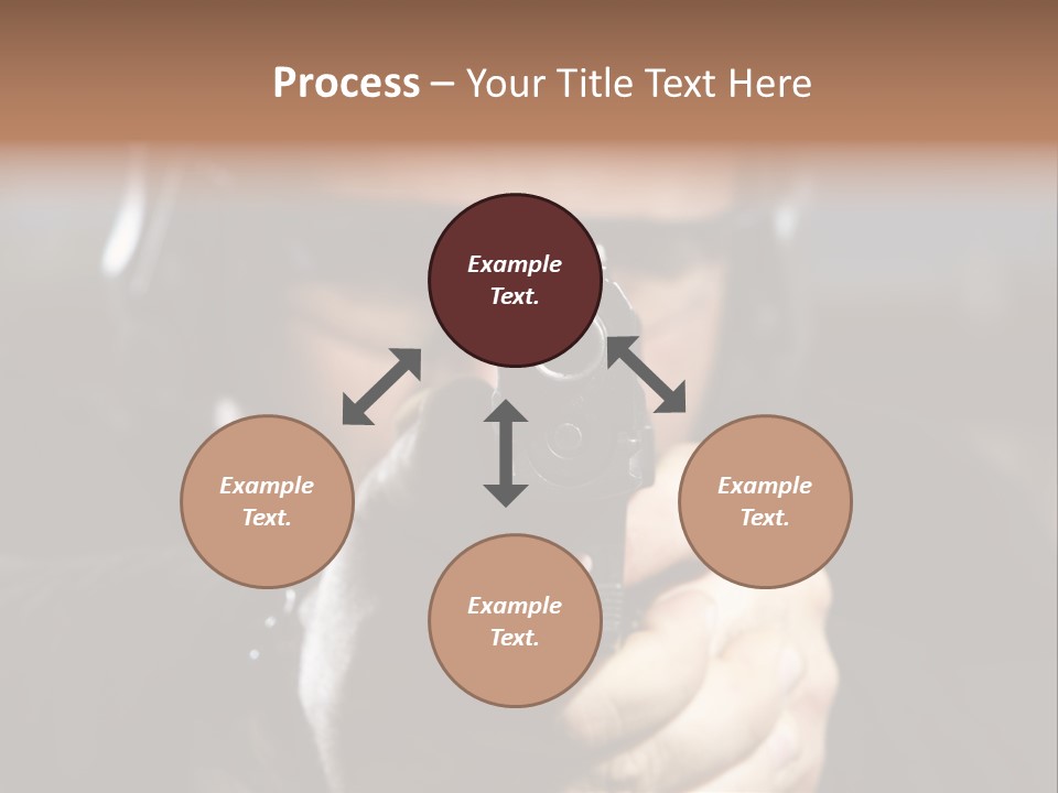 Police Bulls Eye Military PowerPoint Template