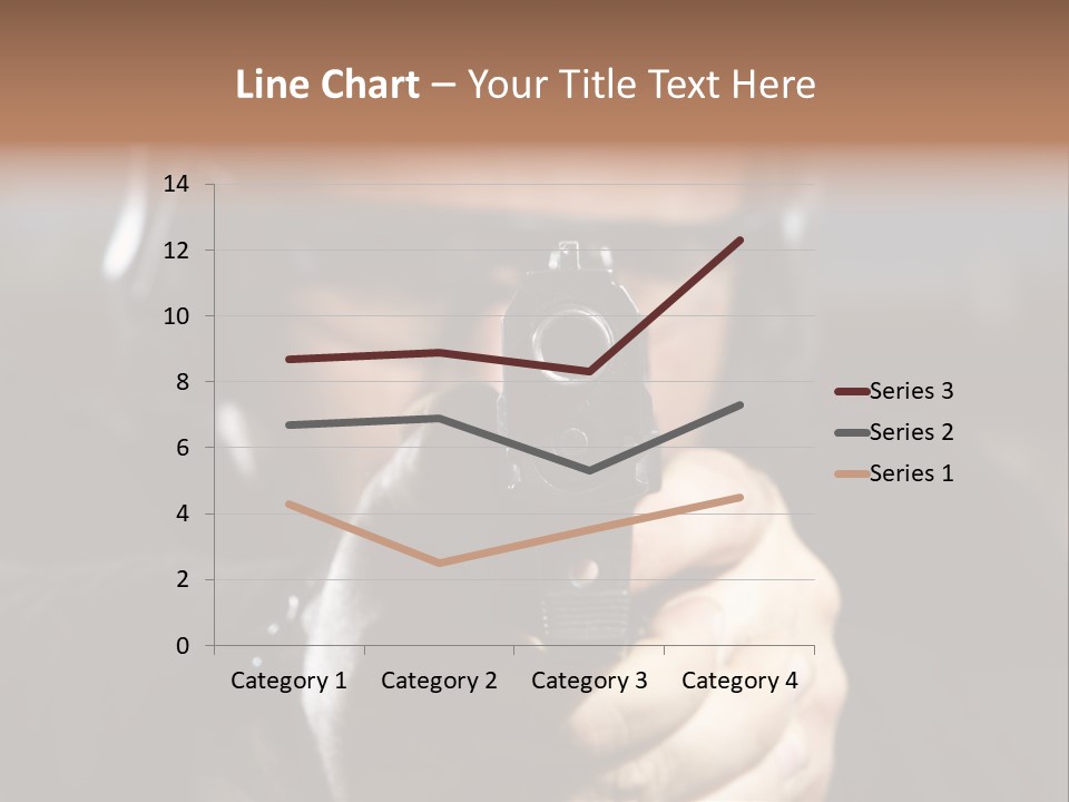 Police Bulls Eye Military PowerPoint Template