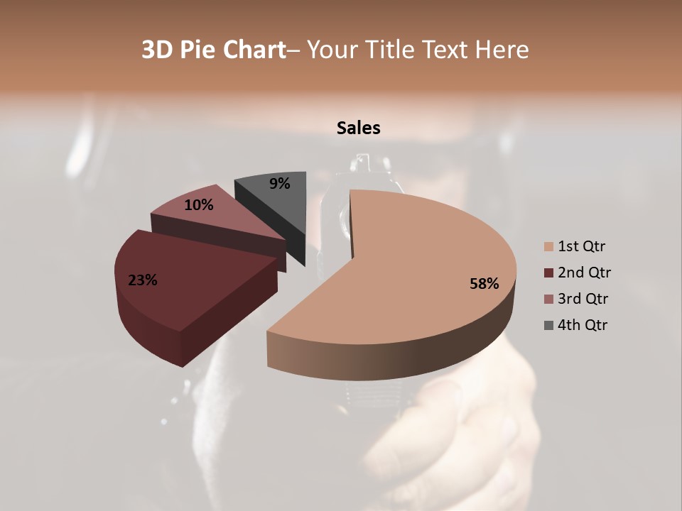 Police Bulls Eye Military PowerPoint Template