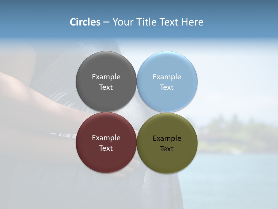 Holding Hands Hands Newborn PowerPoint Template