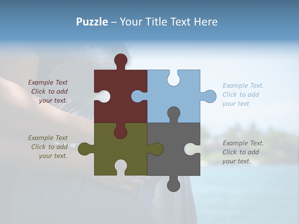 Holding Hands Hands Newborn PowerPoint Template