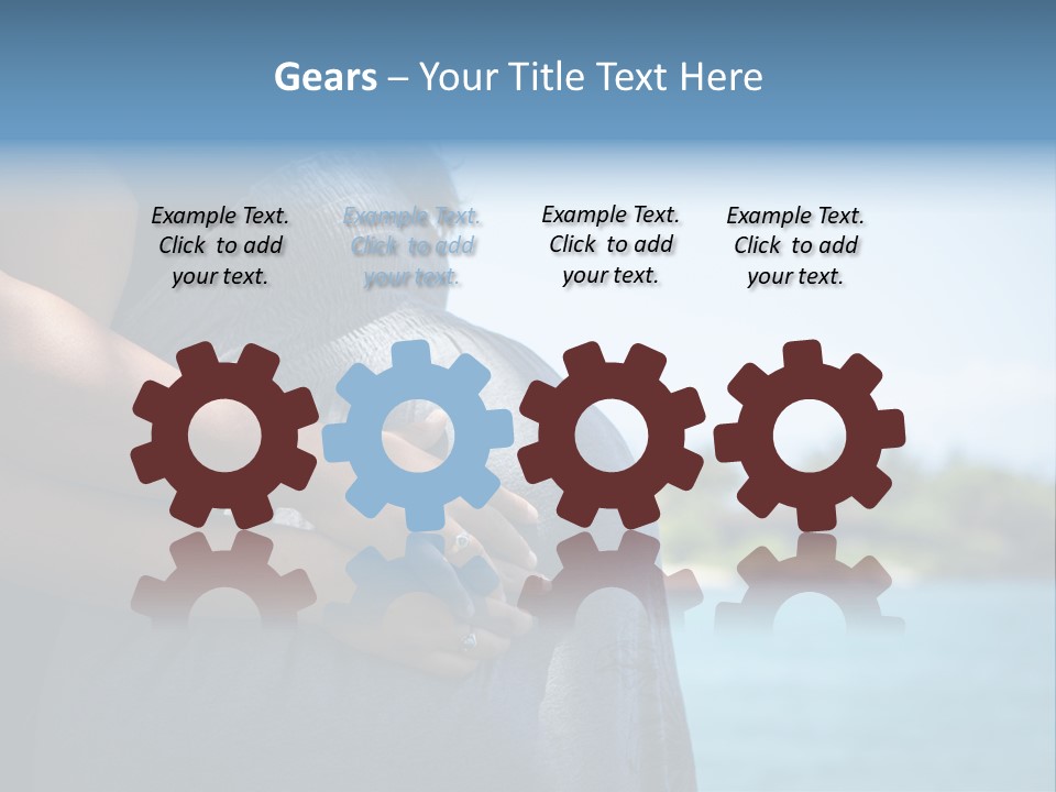 Holding Hands Hands Newborn PowerPoint Template