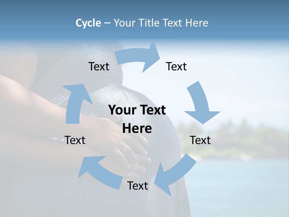 Holding Hands Hands Newborn PowerPoint Template