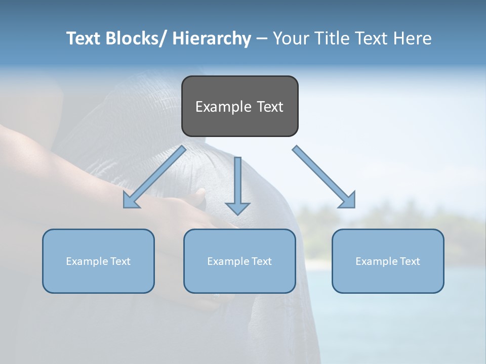 Holding Hands Hands Newborn PowerPoint Template