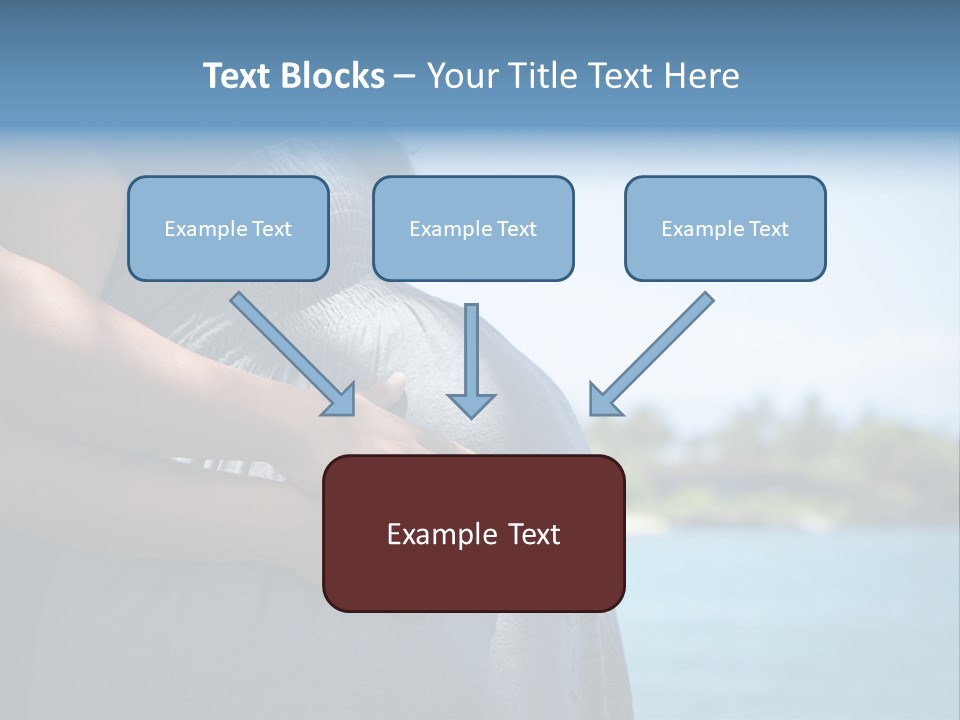 Holding Hands Hands Newborn PowerPoint Template