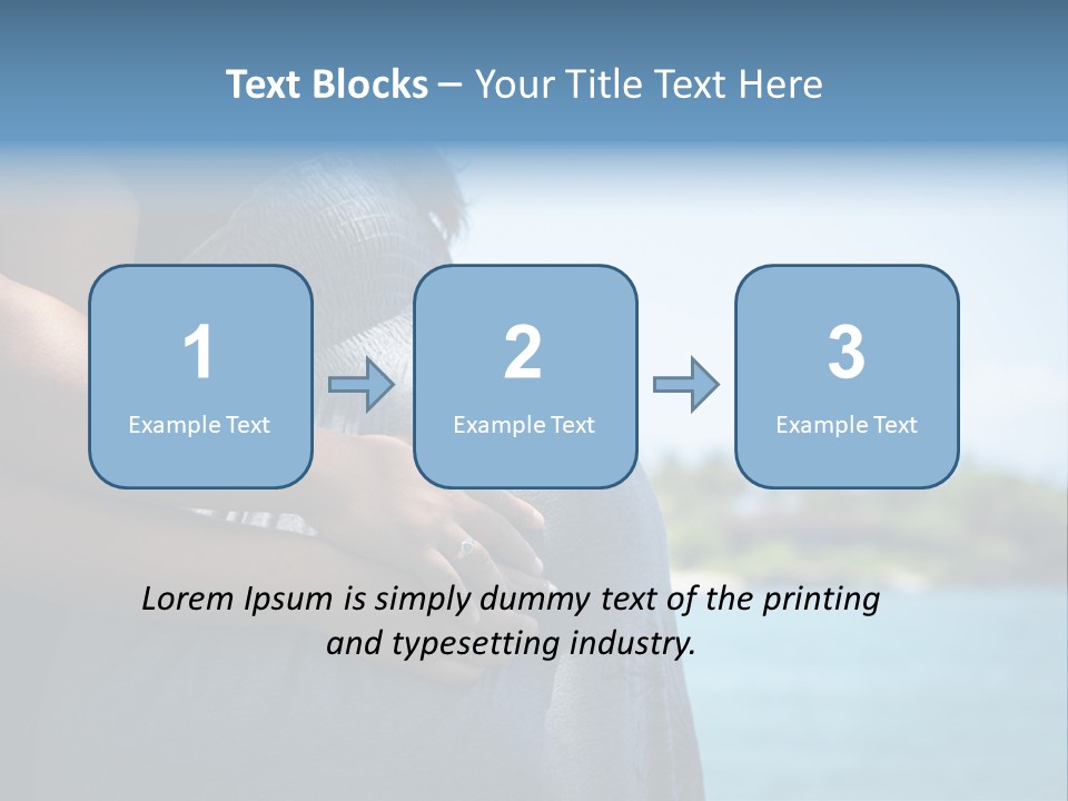 Holding Hands Hands Newborn PowerPoint Template