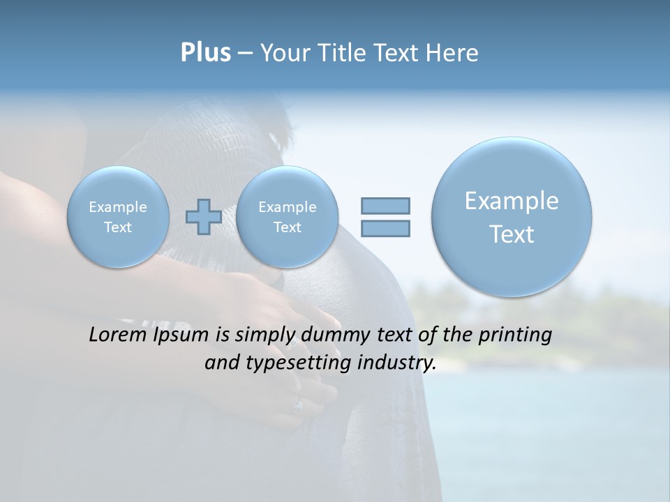 Holding Hands Hands Newborn PowerPoint Template