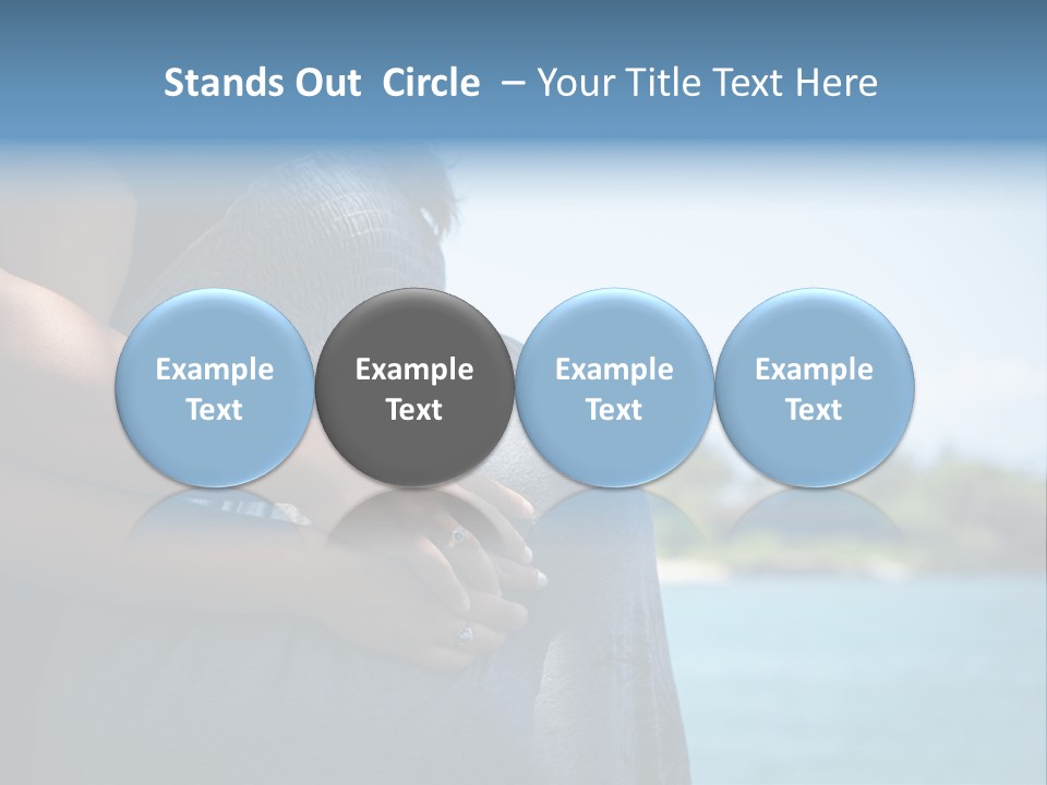 Holding Hands Hands Newborn PowerPoint Template