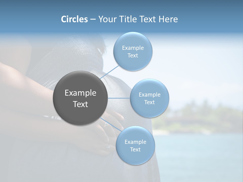 Holding Hands Hands Newborn PowerPoint Template