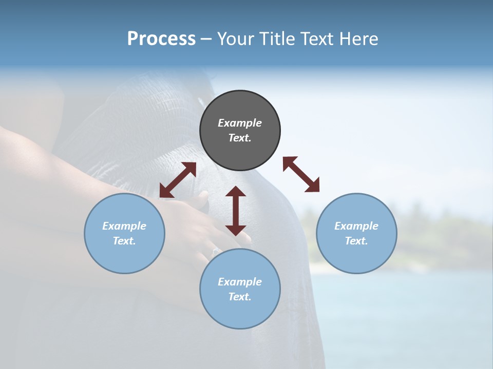 Holding Hands Hands Newborn PowerPoint Template