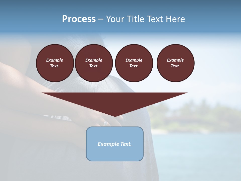 Holding Hands Hands Newborn PowerPoint Template