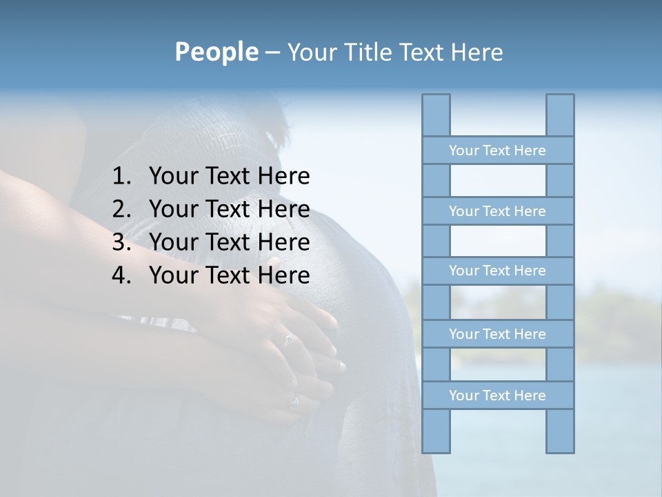 Holding Hands Hands Newborn PowerPoint Template
