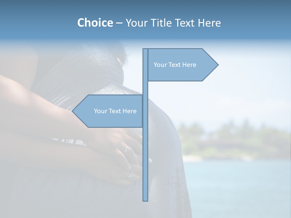 Holding Hands Hands Newborn PowerPoint Template