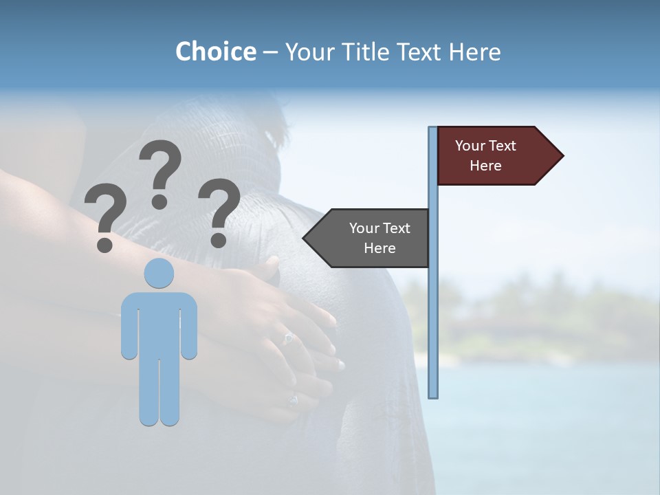 Holding Hands Hands Newborn PowerPoint Template