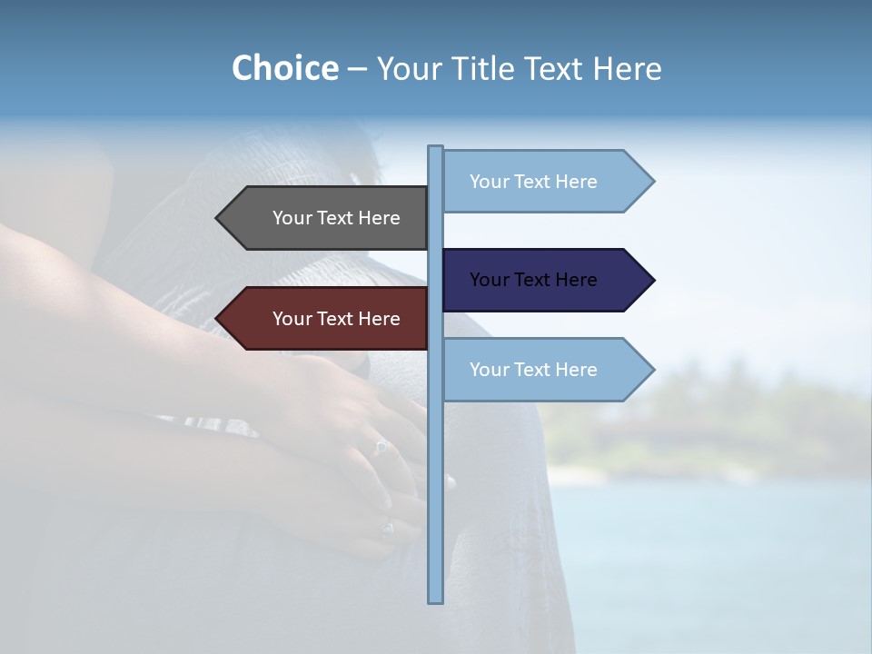 Holding Hands Hands Newborn PowerPoint Template