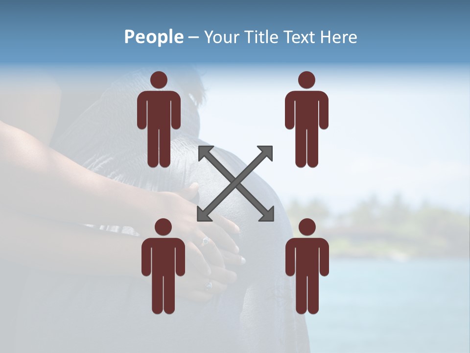 Holding Hands Hands Newborn PowerPoint Template