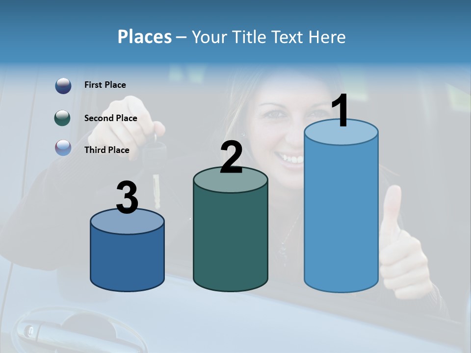 Automobile Cheerful Laugh PowerPoint Template