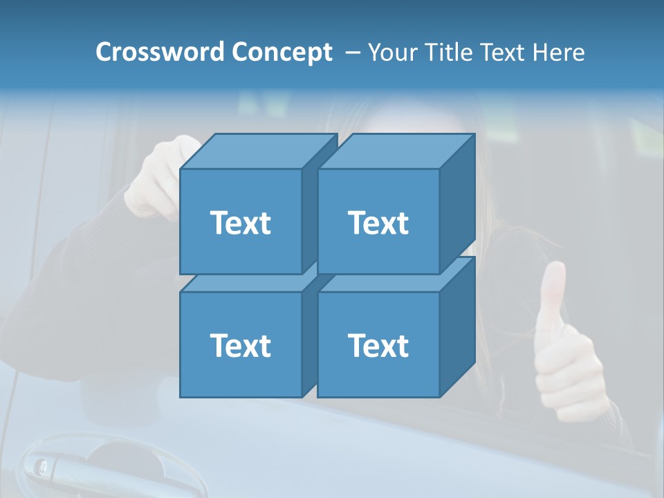 Automobile Cheerful Laugh PowerPoint Template