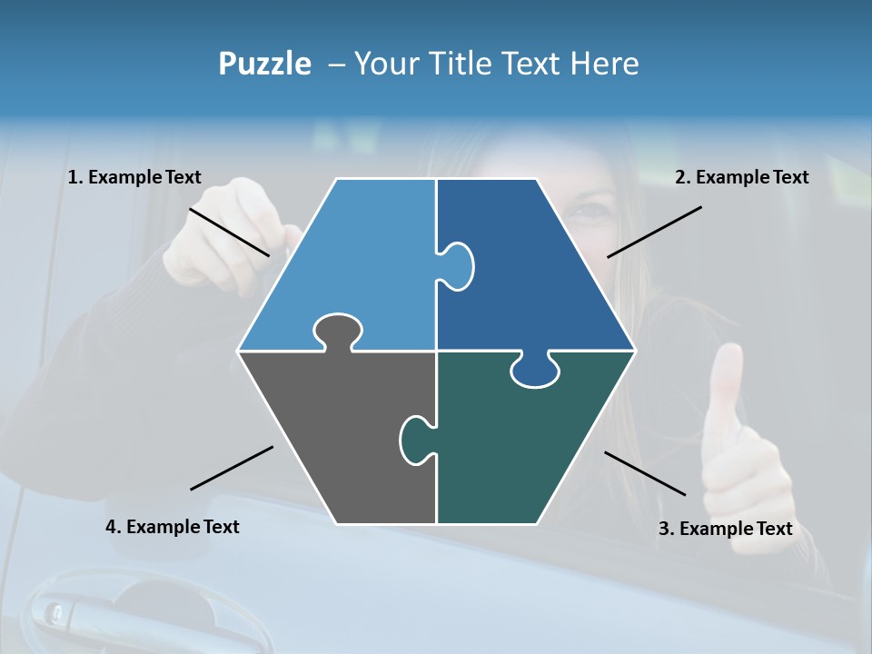 Automobile Cheerful Laugh PowerPoint Template