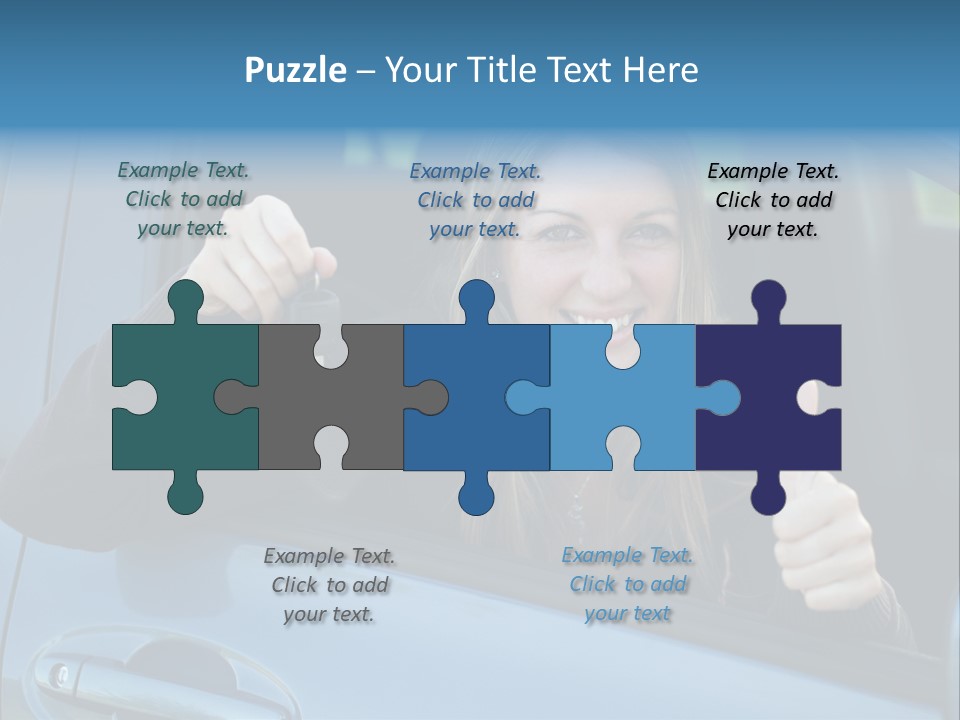 Automobile Cheerful Laugh PowerPoint Template