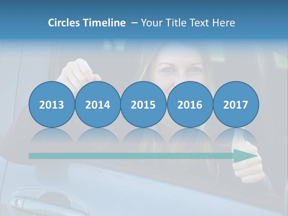 Automobile Cheerful Laugh PowerPoint Template