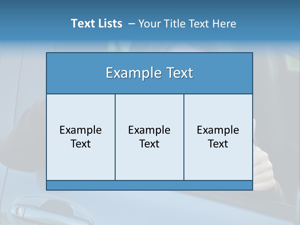 Automobile Cheerful Laugh PowerPoint Template