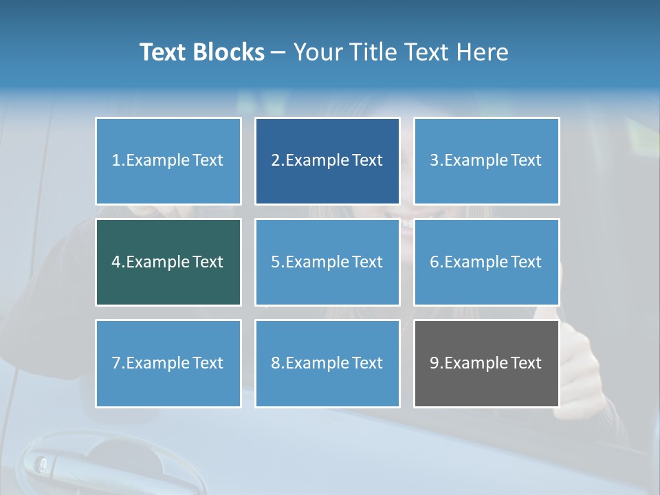 Automobile Cheerful Laugh PowerPoint Template