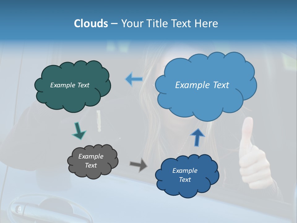 Automobile Cheerful Laugh PowerPoint Template