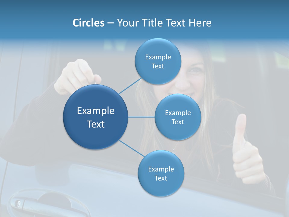 Automobile Cheerful Laugh PowerPoint Template