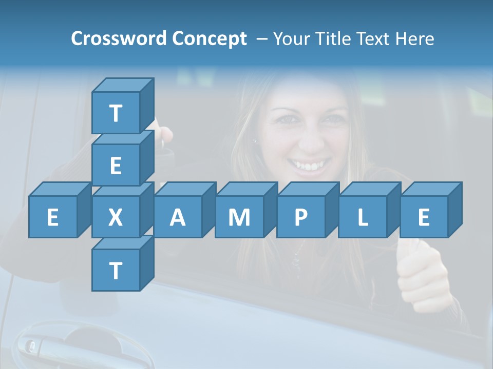 Automobile Cheerful Laugh PowerPoint Template