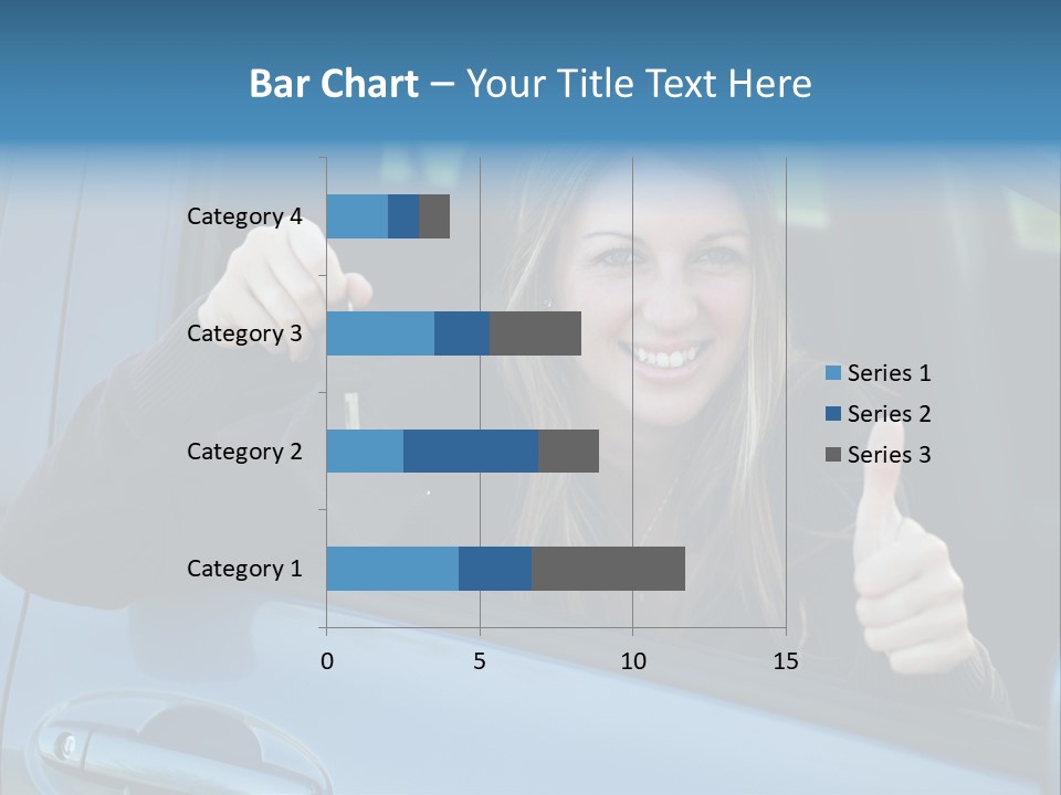 Automobile Cheerful Laugh PowerPoint Template