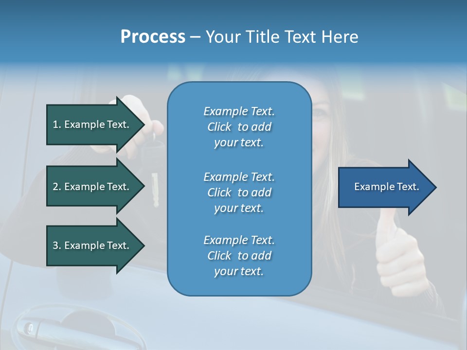 Automobile Cheerful Laugh PowerPoint Template