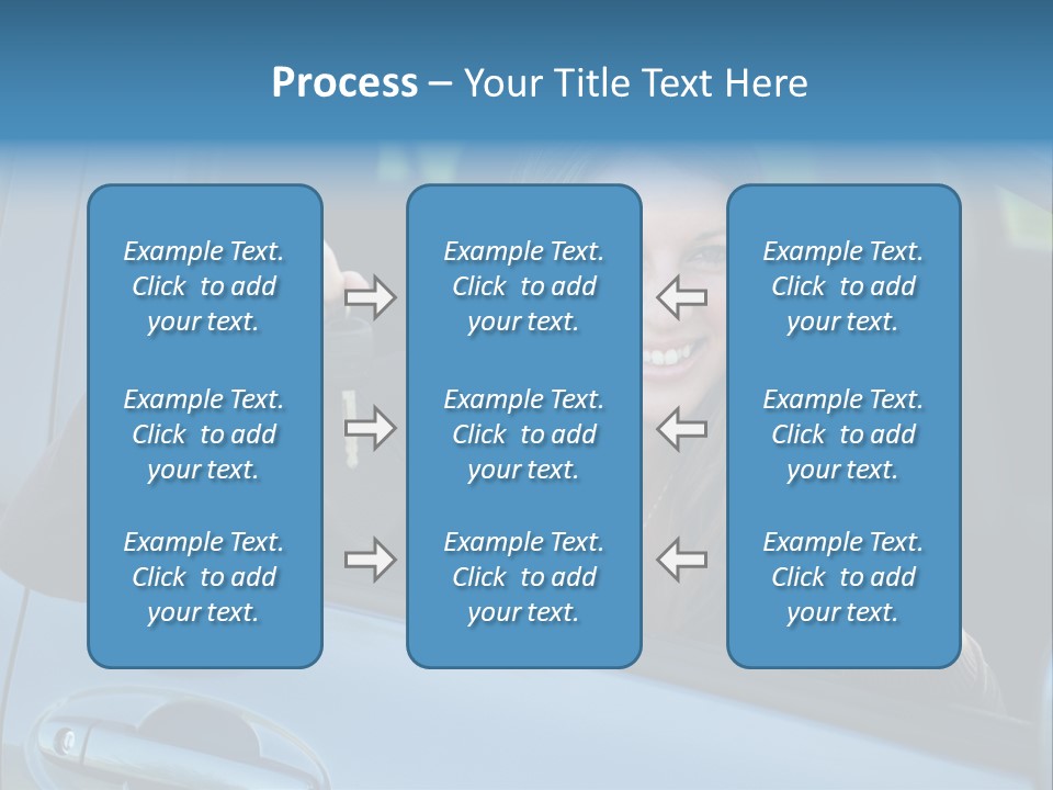 Automobile Cheerful Laugh PowerPoint Template