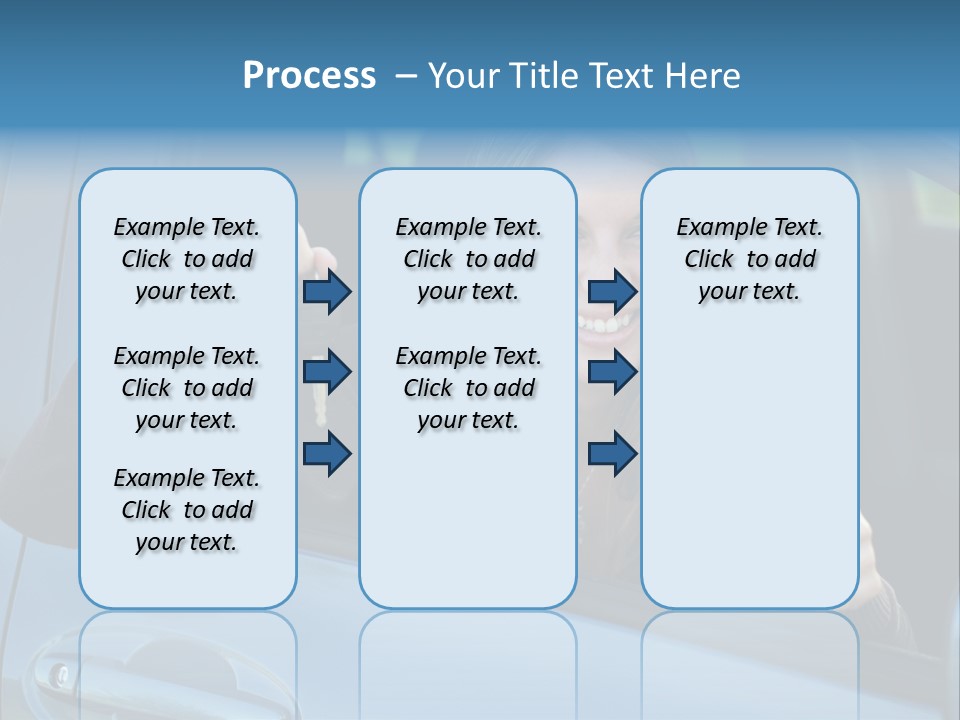 Automobile Cheerful Laugh PowerPoint Template