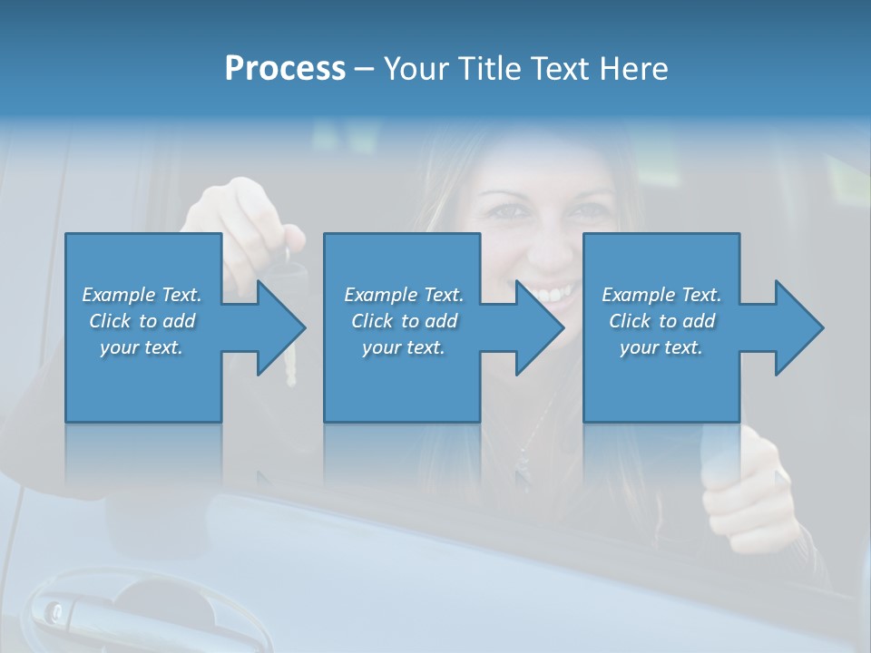 Automobile Cheerful Laugh PowerPoint Template