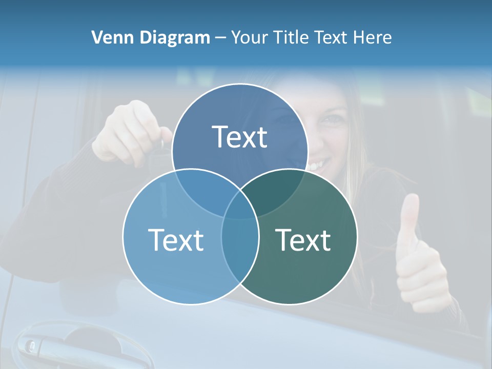 Automobile Cheerful Laugh PowerPoint Template