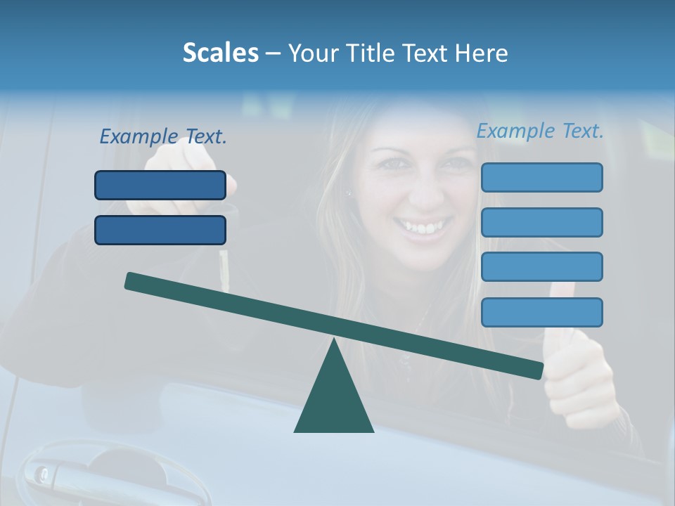 Automobile Cheerful Laugh PowerPoint Template