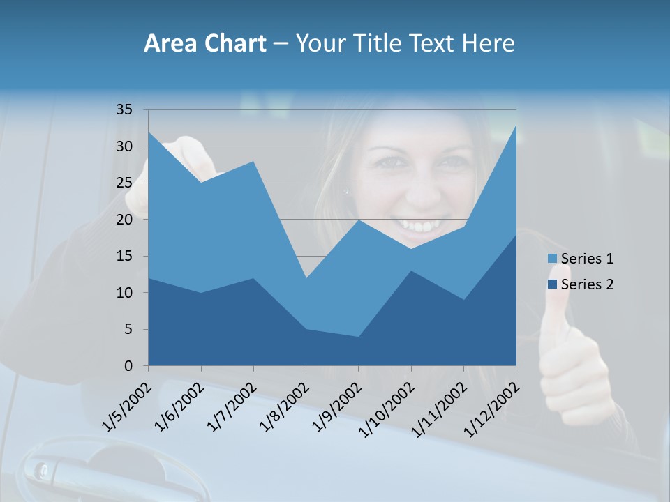 Automobile Cheerful Laugh PowerPoint Template
