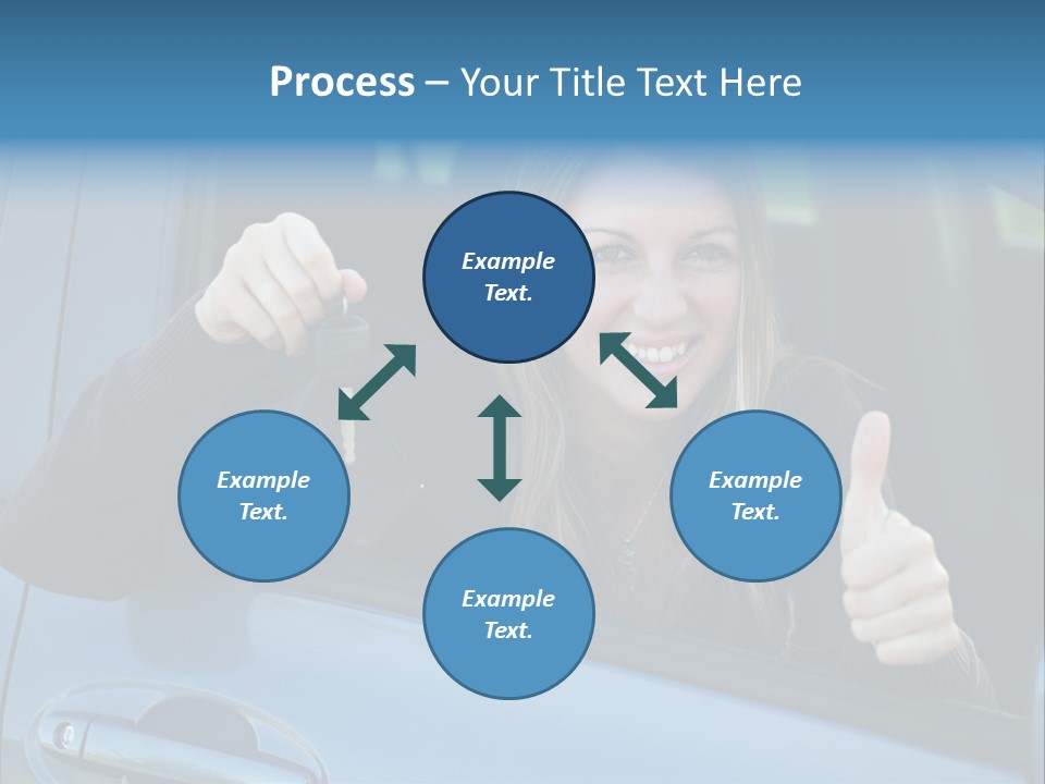 Automobile Cheerful Laugh PowerPoint Template