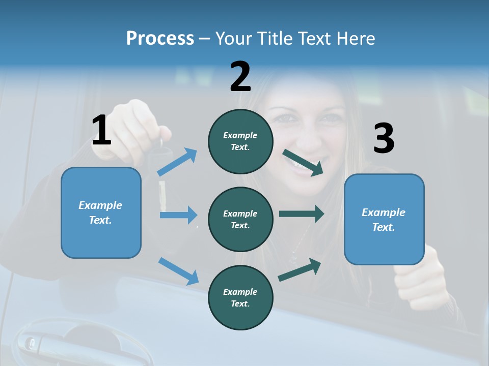 Automobile Cheerful Laugh PowerPoint Template