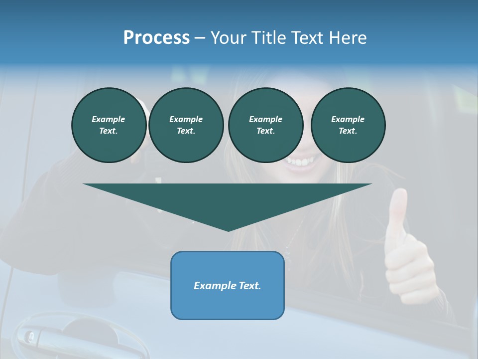 Automobile Cheerful Laugh PowerPoint Template