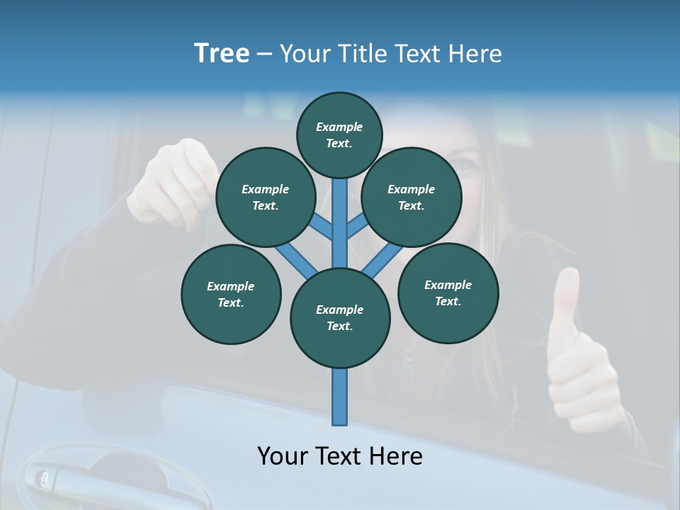 Automobile Cheerful Laugh PowerPoint Template