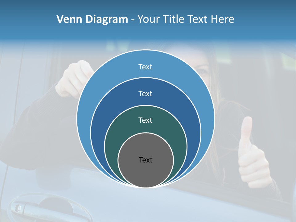 Automobile Cheerful Laugh PowerPoint Template