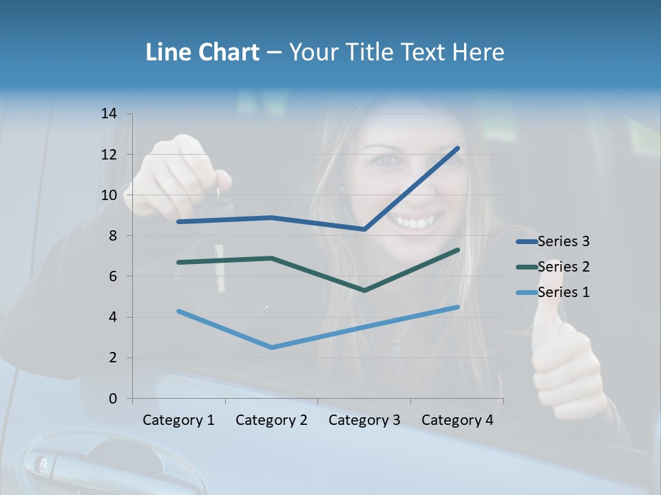 Automobile Cheerful Laugh PowerPoint Template
