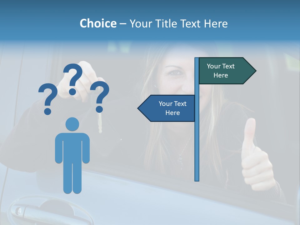 Automobile Cheerful Laugh PowerPoint Template