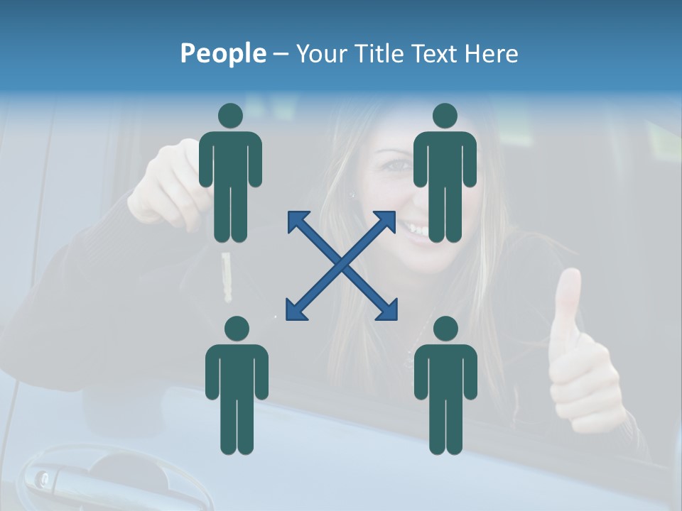 Automobile Cheerful Laugh PowerPoint Template