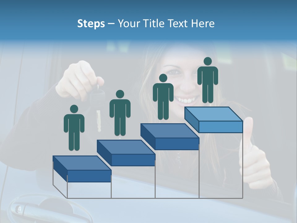 Automobile Cheerful Laugh PowerPoint Template