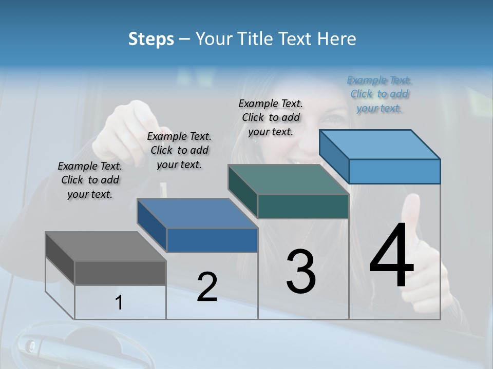 Automobile Cheerful Laugh PowerPoint Template