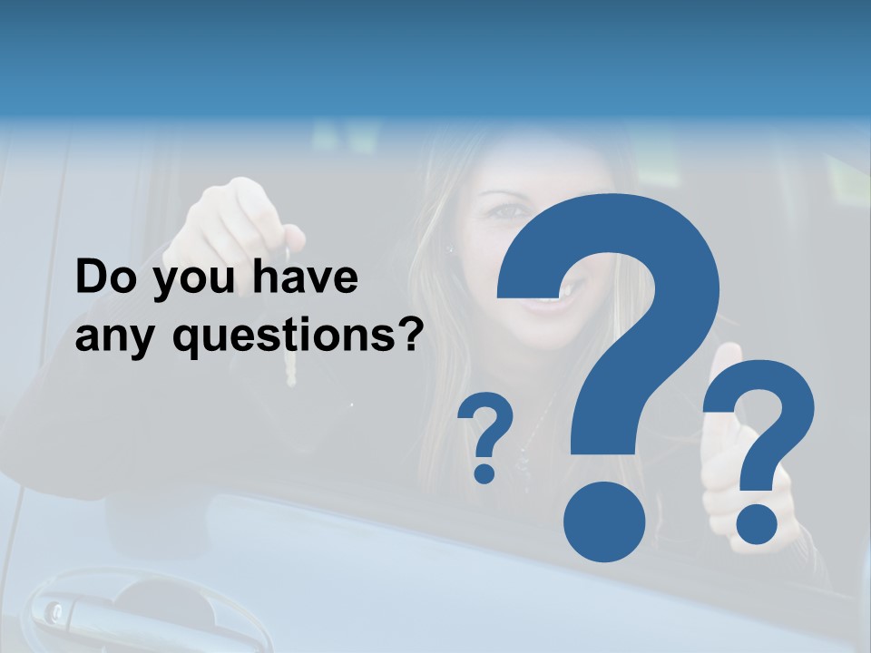 Automobile Cheerful Laugh PowerPoint Template