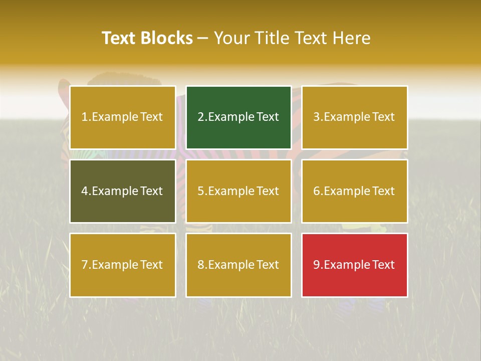 Fauna Zoo Standing PowerPoint Template